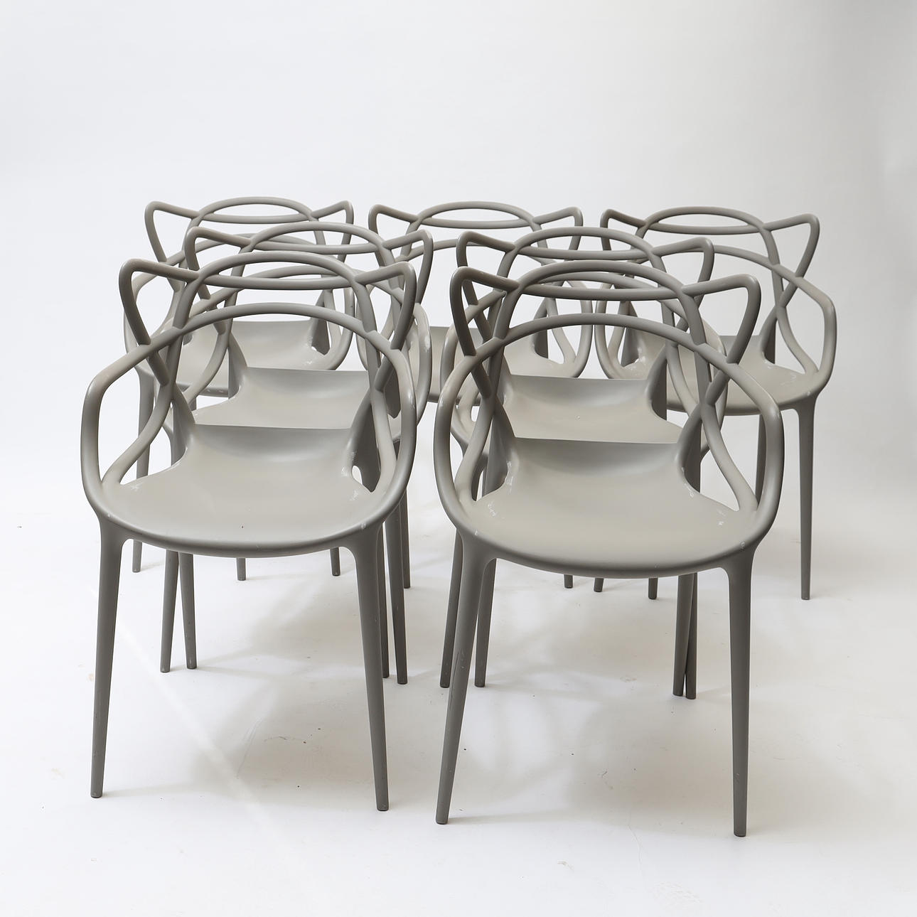 PHILIPPE STARCK. Stolar, 7st, "Masters", Kartell.