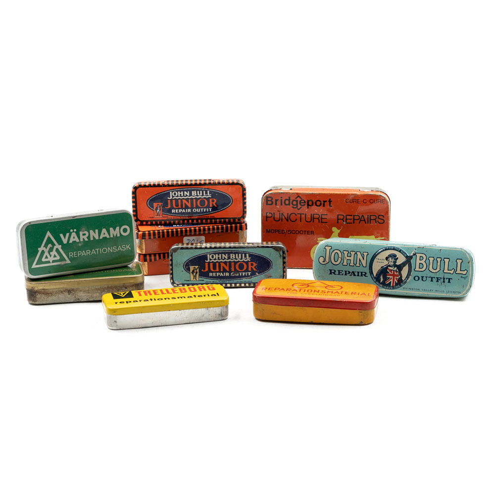 SAMLING CYKELREPERATIONS-KIT (10 delar).