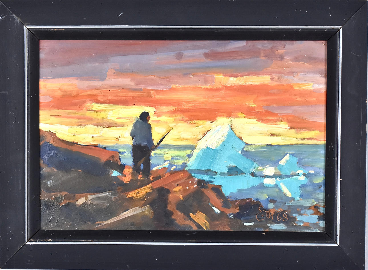 OIDENTIFIERAD KONSTNÄR. Oil on panel.