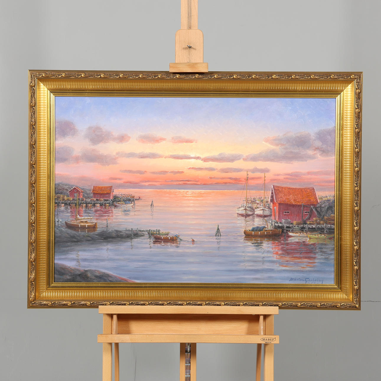 MÅRTEN GARBRING. OIL ON CANVAS, Signed and dated.