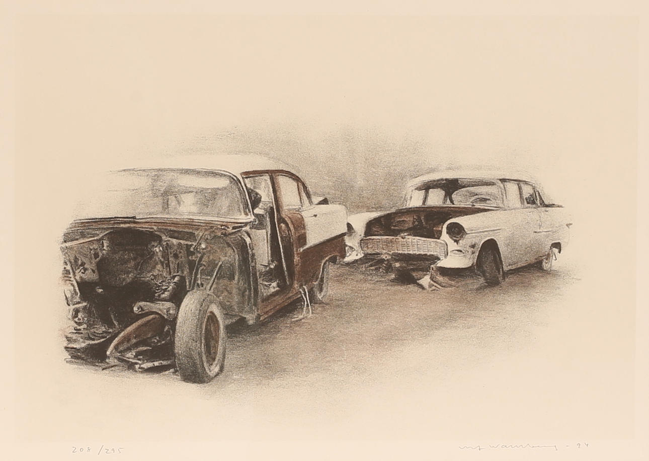 ULF WAHLBERG. Lithograph, signed and numbered.