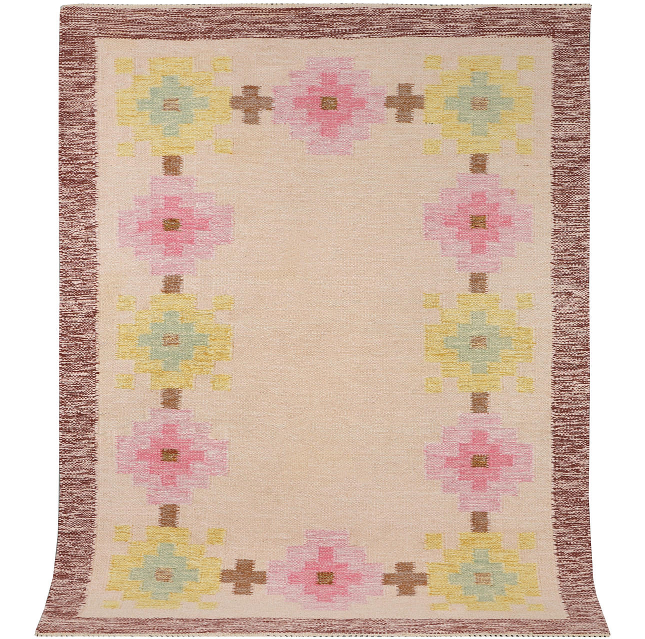 CARPET, yarrow linen, 225x173 cm.