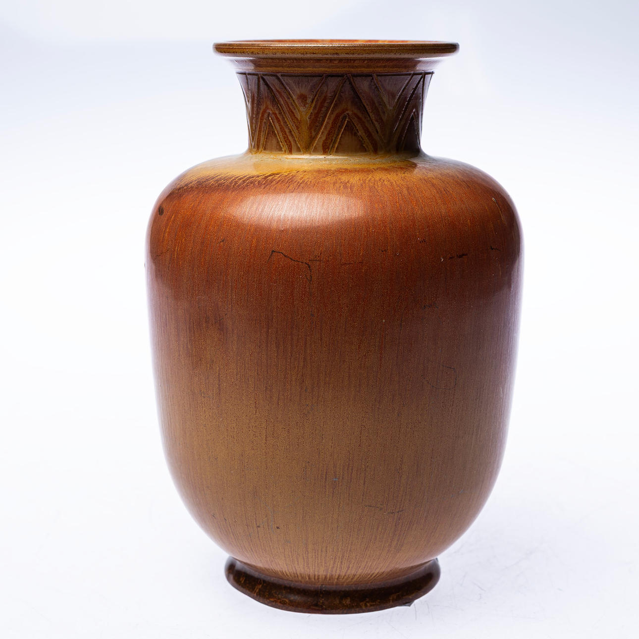 GUNNAR NYLUND. A signed stoneware vase, Rörstrand.