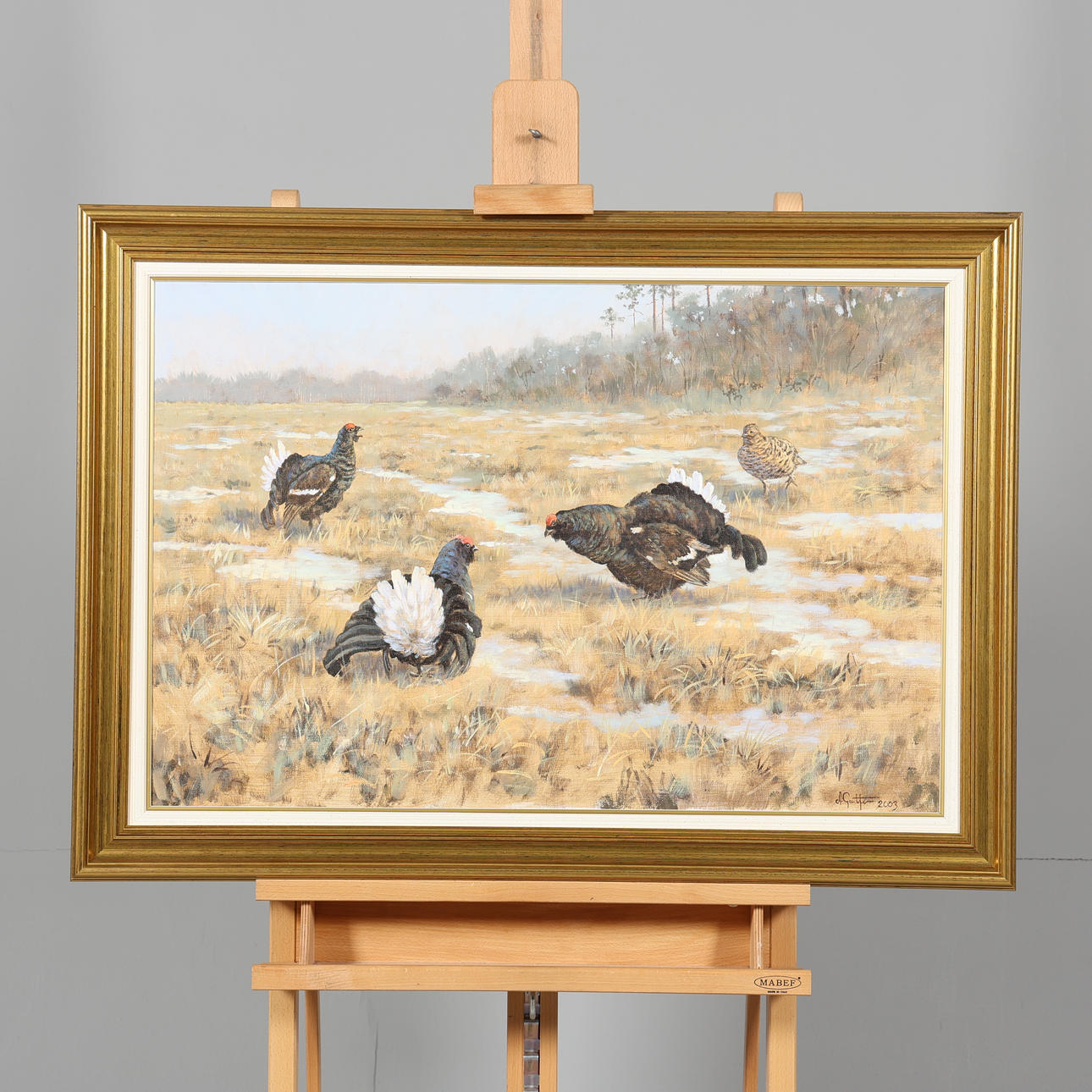 ANDERS GUSTAFSSON. OIL ON CANVAS, Signed and dated 2003.