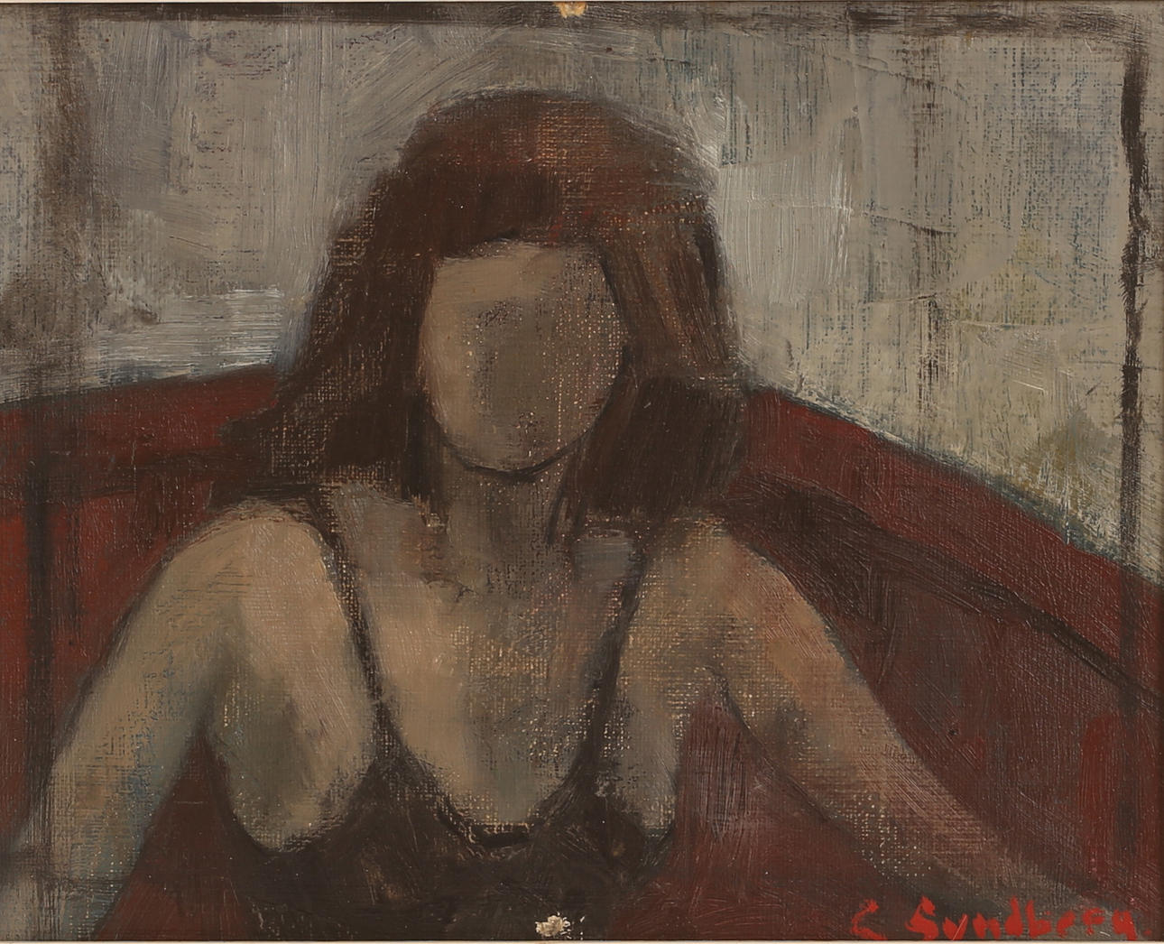 GUNNAR SUNDBERG. Oil on panel, signed.