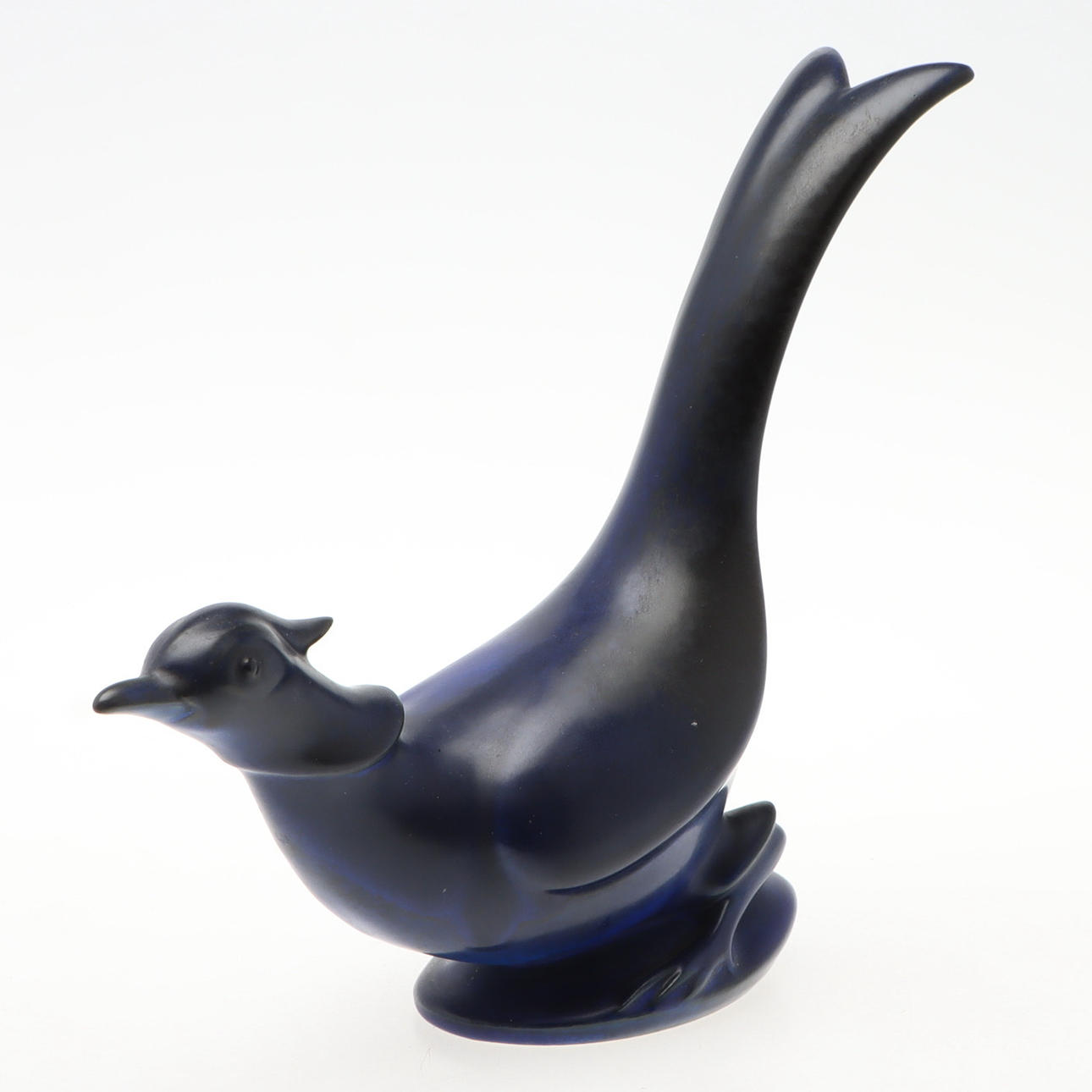 GUNNAR NYLUND. Figurine, Pheasant, stoneware, Rörstrand.