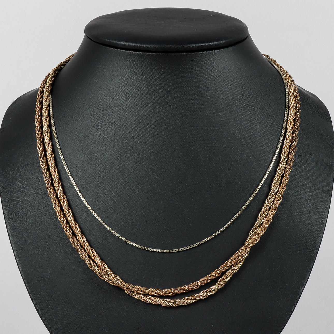 COLLIER 3 stycken silver.