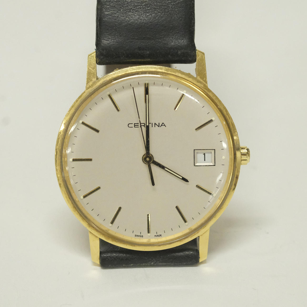 CERTINA ARMBANDSUR, 18 K GULD, QUARTZ.