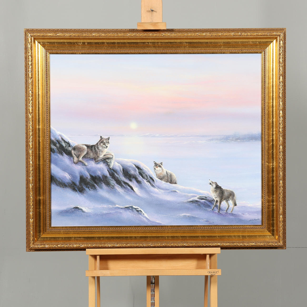 ARNE ANDERSSON. OIL ON CANVAS, Signed.