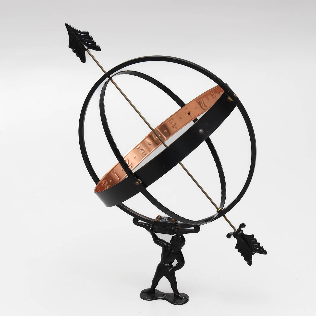 SUNDIAL, painted metal.