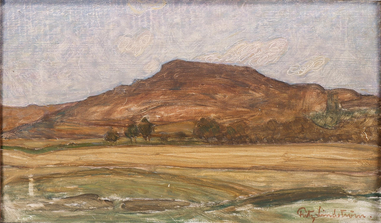 FRITZ LINDSTRÖM. French landscape.