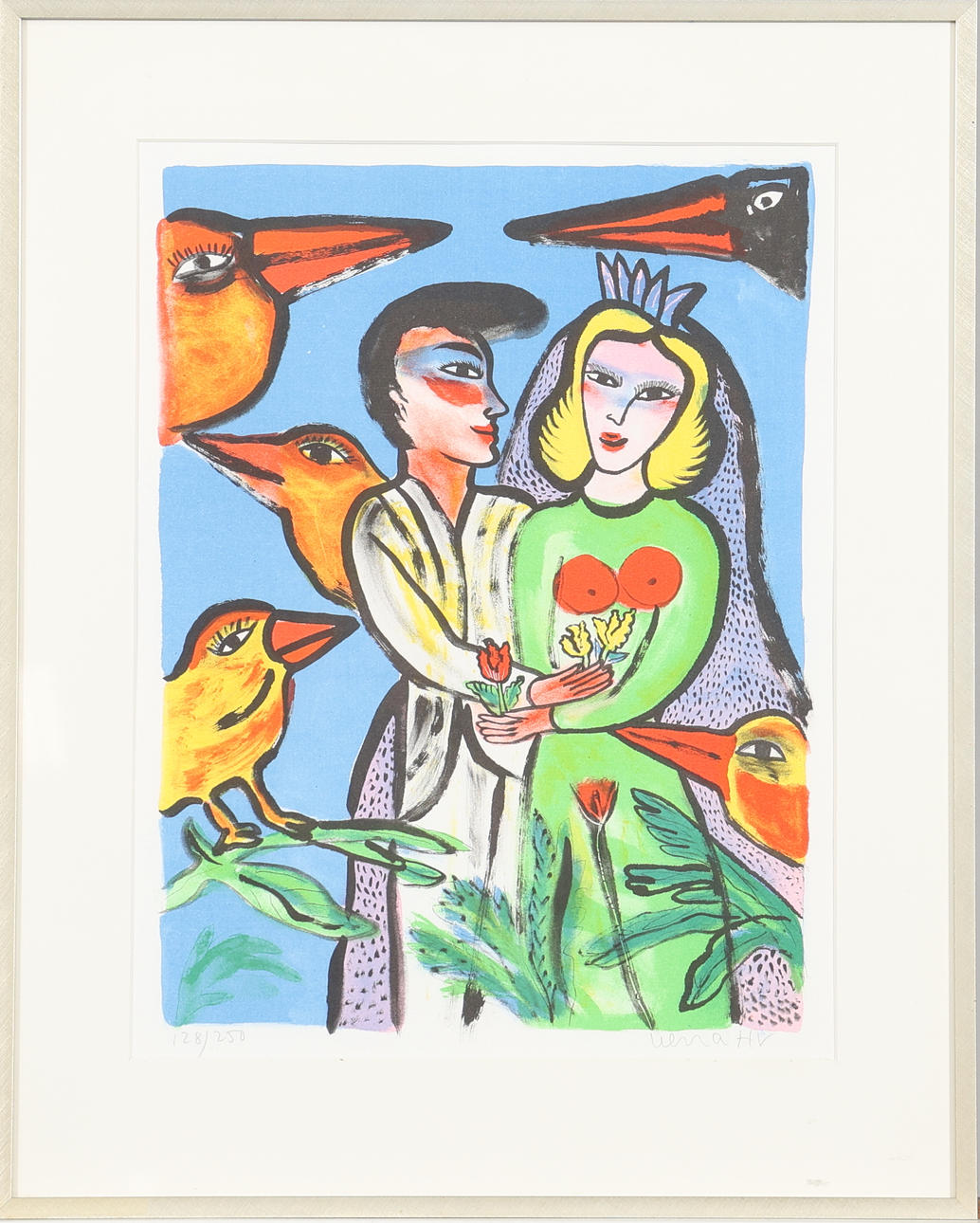 ULRICA HYDMAN-VALLIEN. LITHOGRAPHY, signed and numbered.