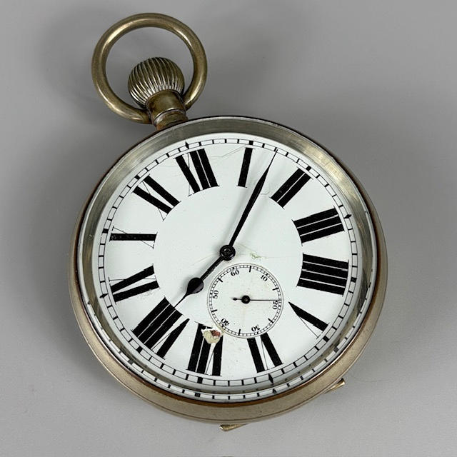 ANTIQUE GOLIATH POCKET WATCH.