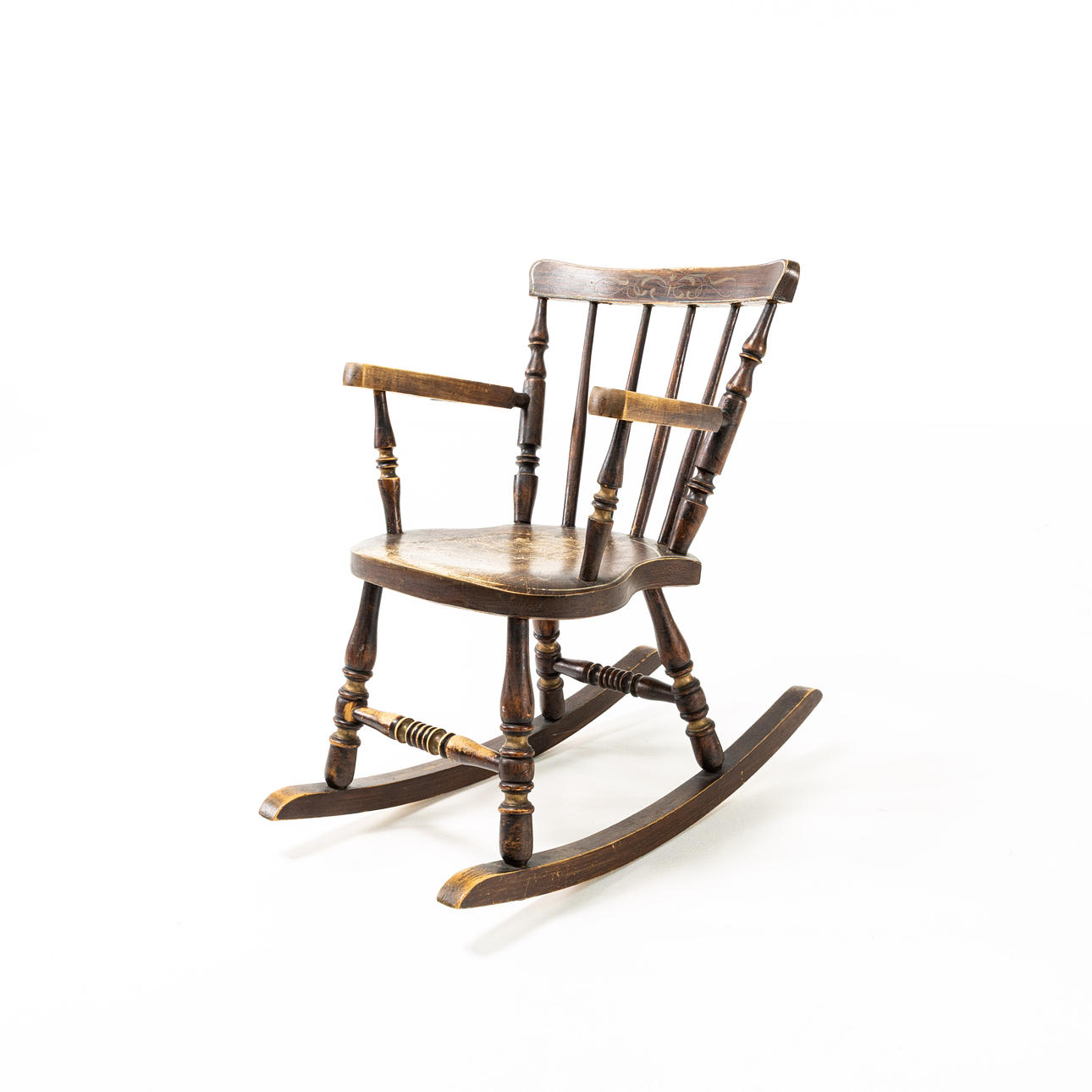 GUNGSTOL. Barnmodell, tidigt 1900-tal.