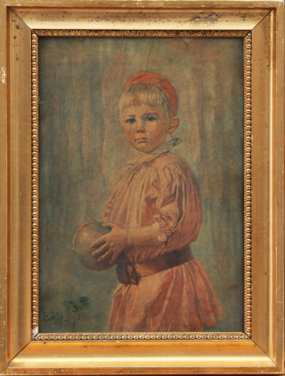 TRYCK, på papp, efter Jenny Nyström.