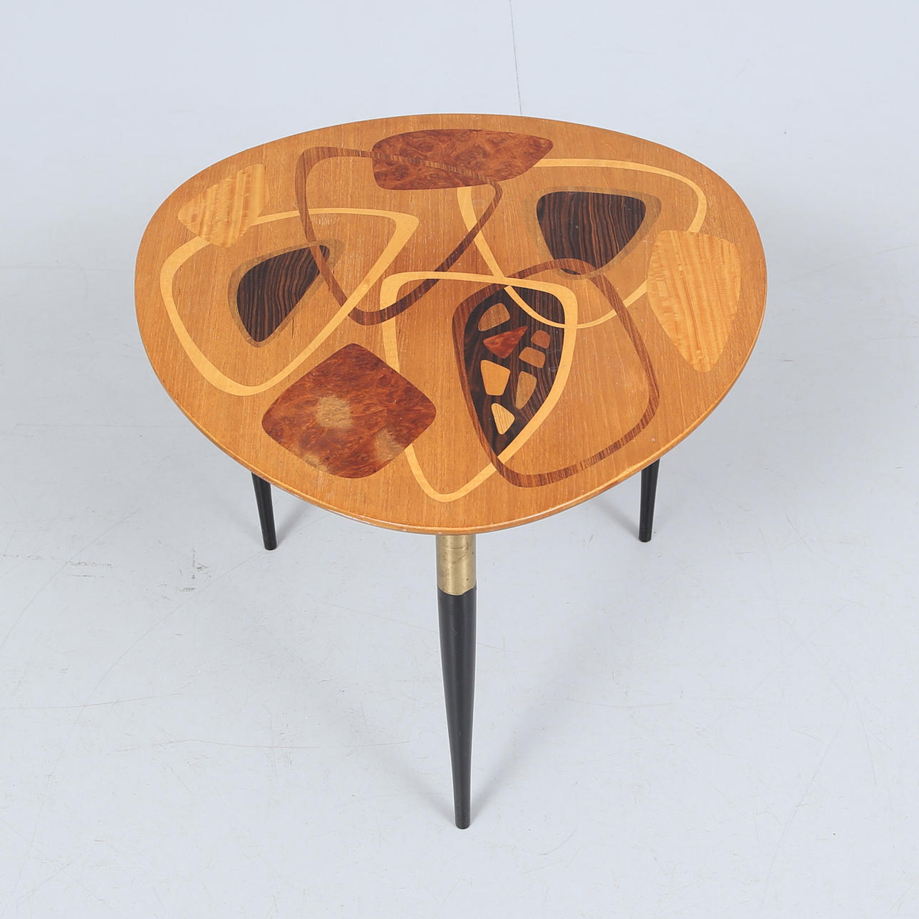 A Swedish modern table. 1950s.