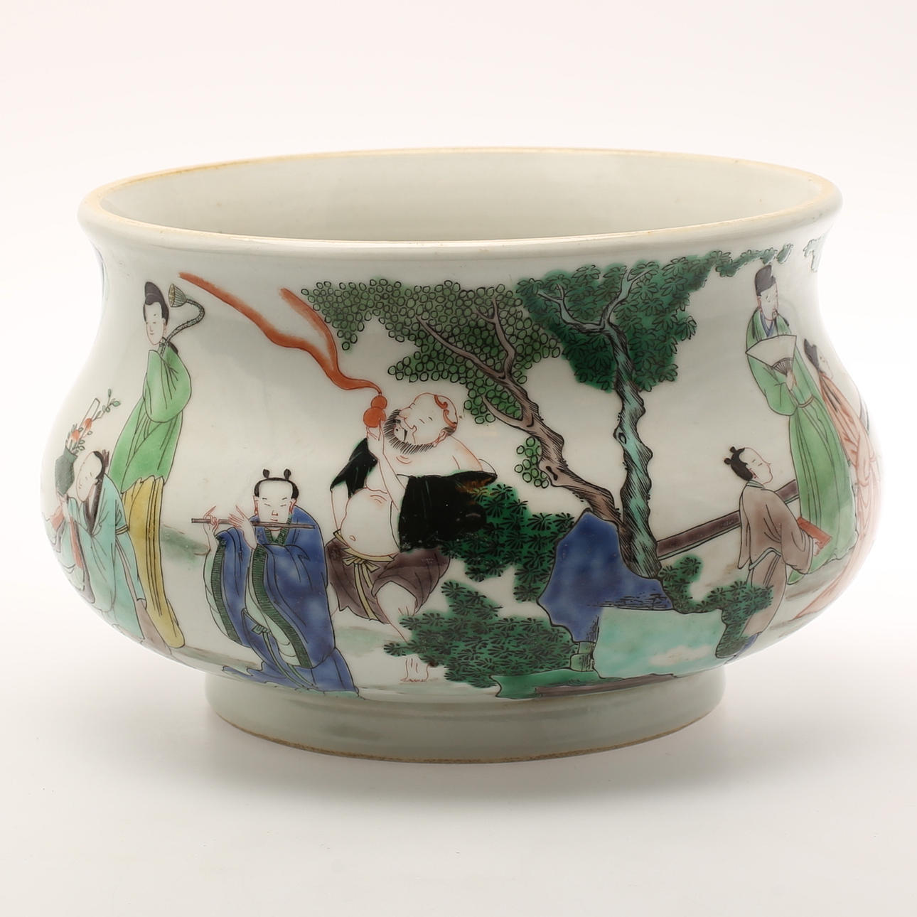 RÖKELSKAR, porslin, Kina.