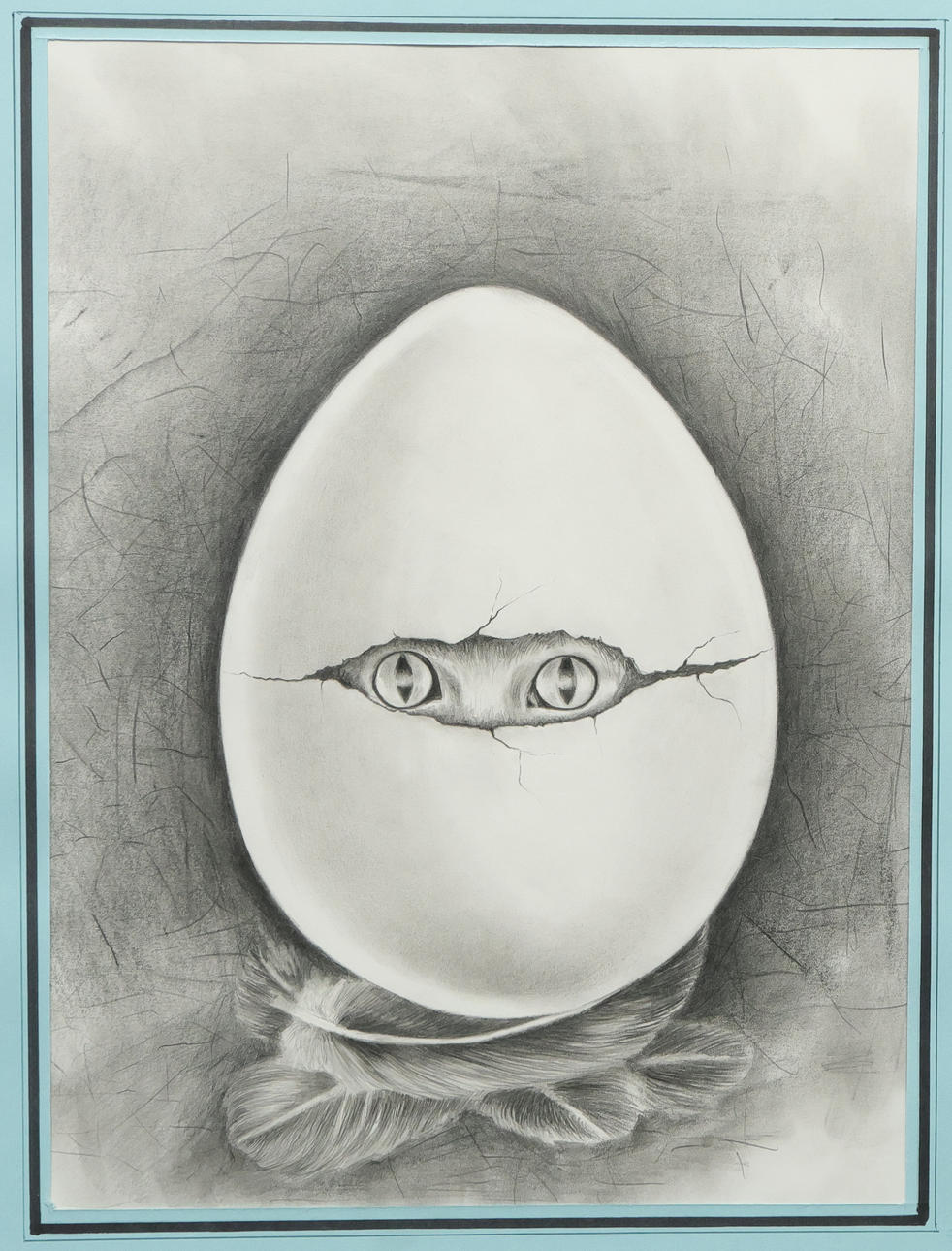 OKÄND KONSTNÄR. drawing, unsigned.