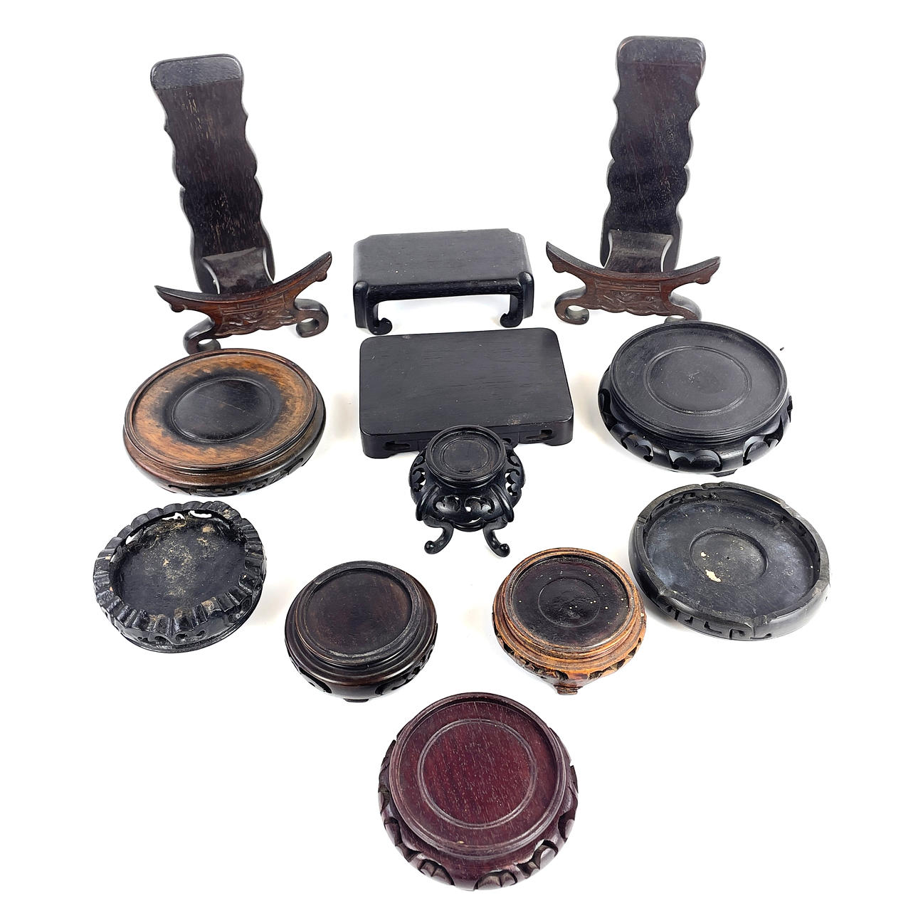 RACKS, wood, 12 pcs, China.