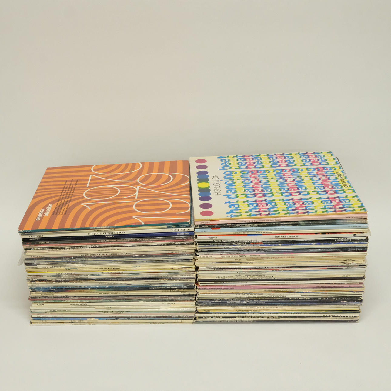 SAMLING VINYLSKIVOR, LP, 114 ST.