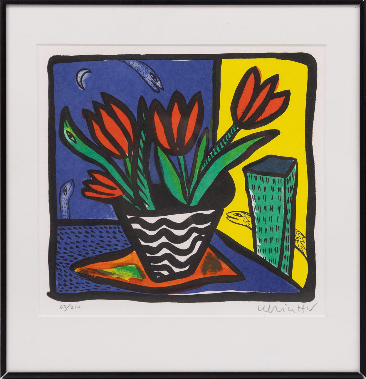 ULRICA HYDMAN-VALLIEN. Lithograph, 63/250, signed.