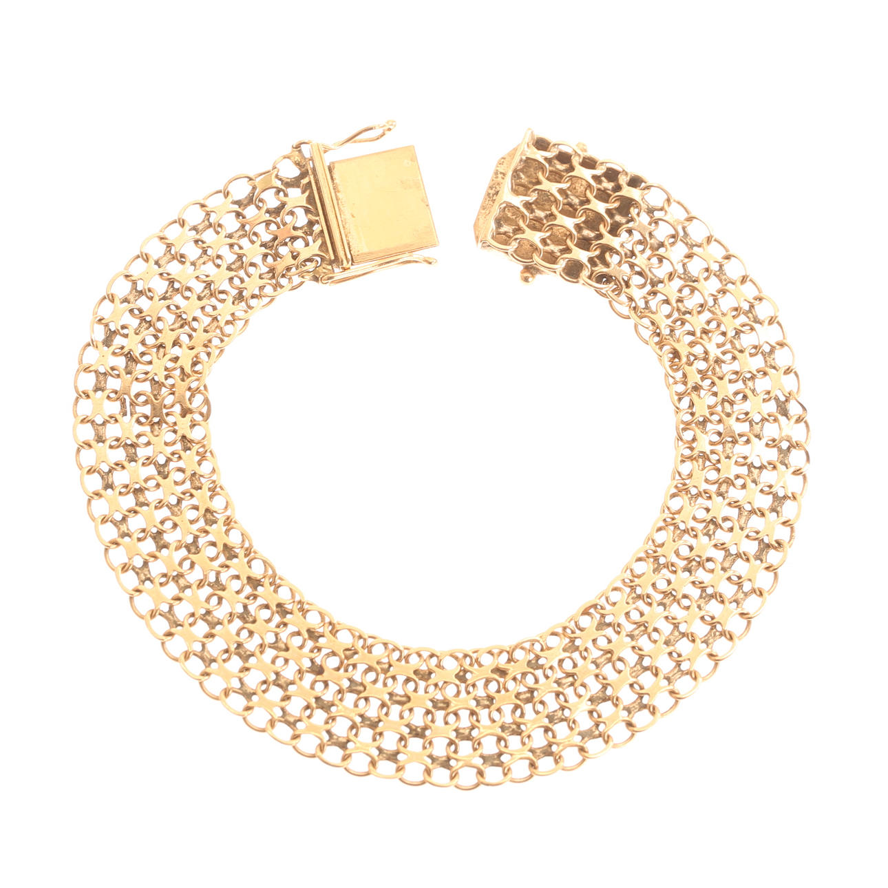 BRACELET, X-link, 18k gold.