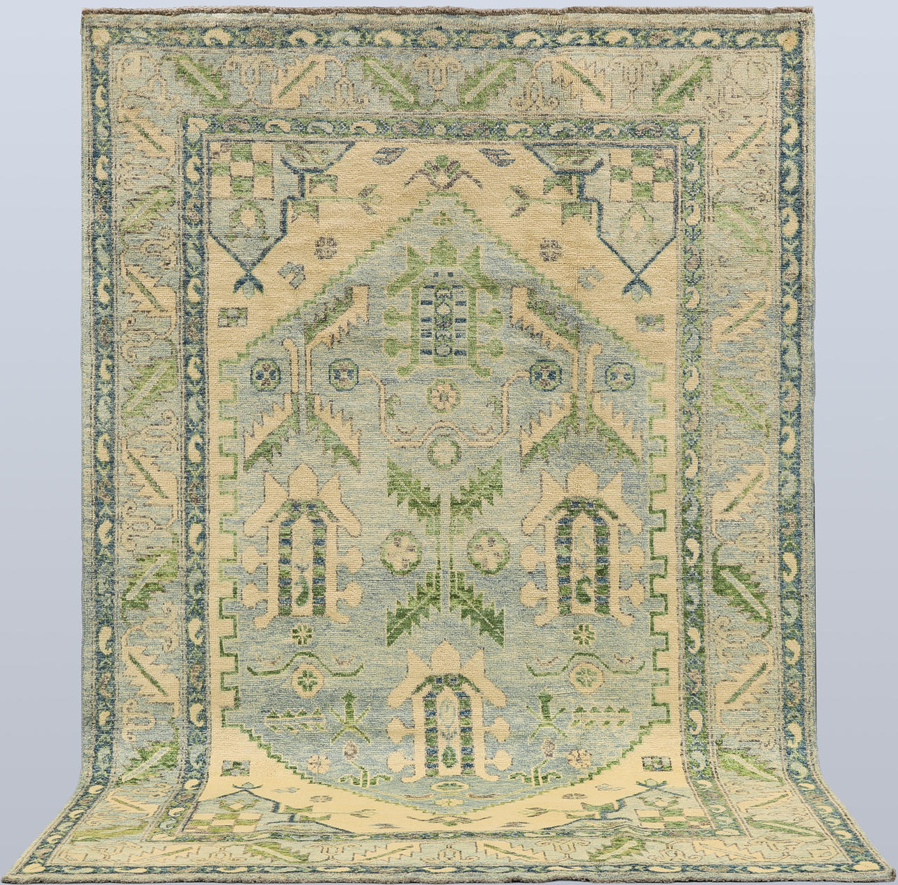 A CARPET, “Afshari”, 296 x 200 cm.