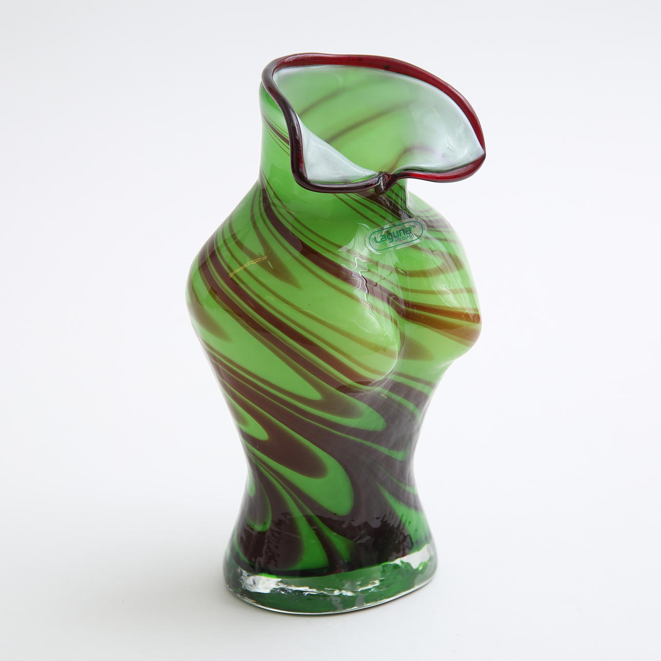 Vase, glass, Laguna.