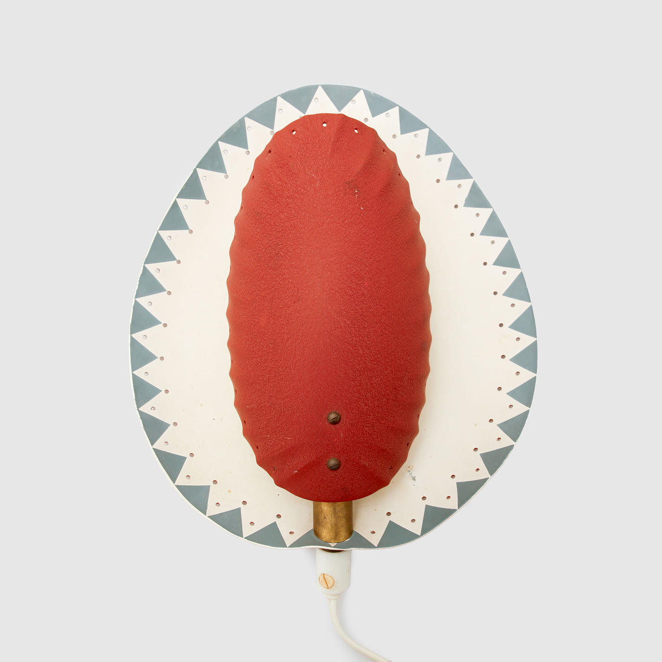 A Swedish modern wall lamp, sheet metal.