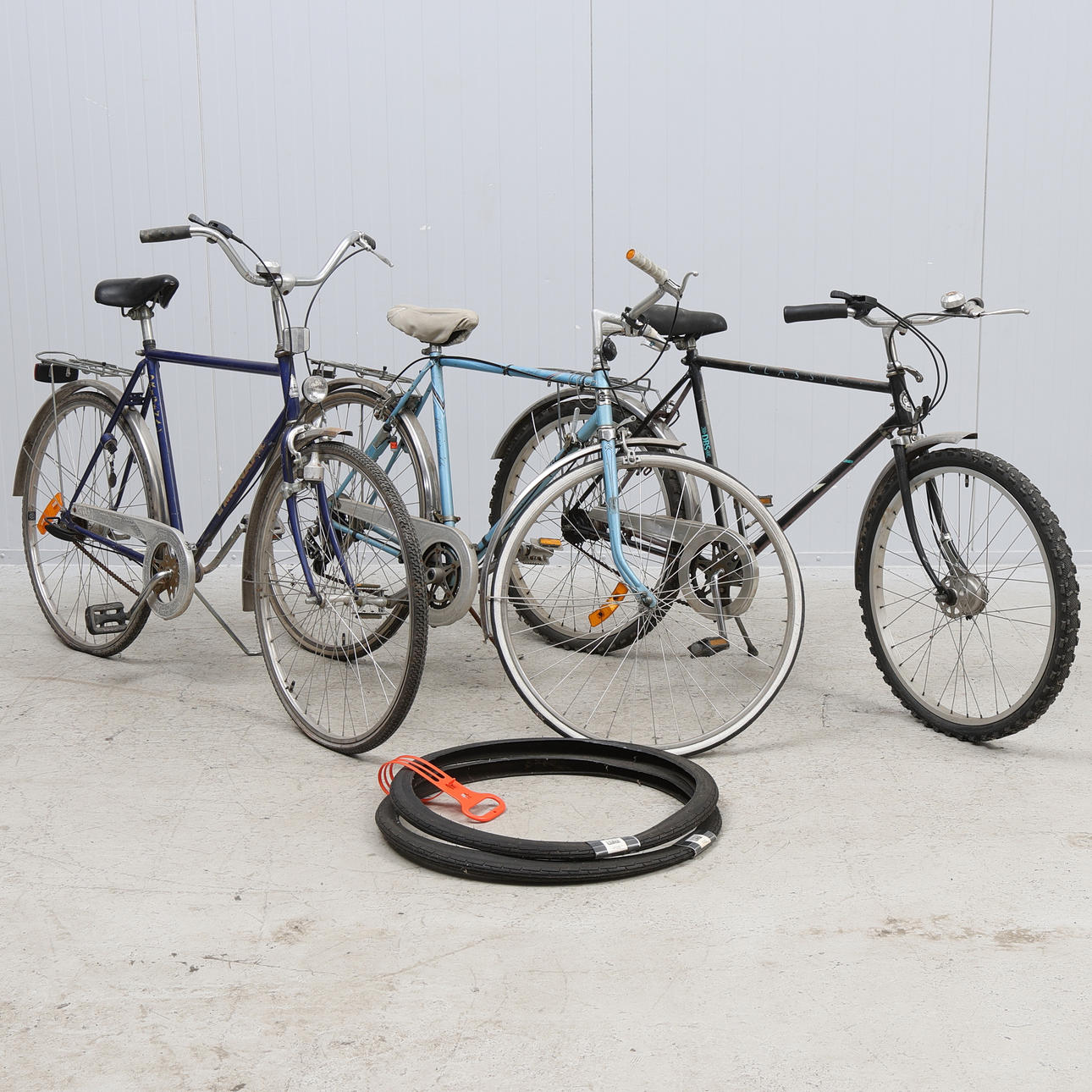 BICYCLES, 3 pcs, men's model, DBS, Crescent & Monarch.