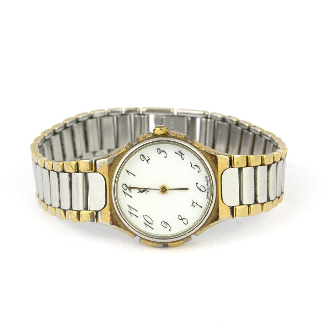YVES SAINT LAURENT WRISTWATCH.