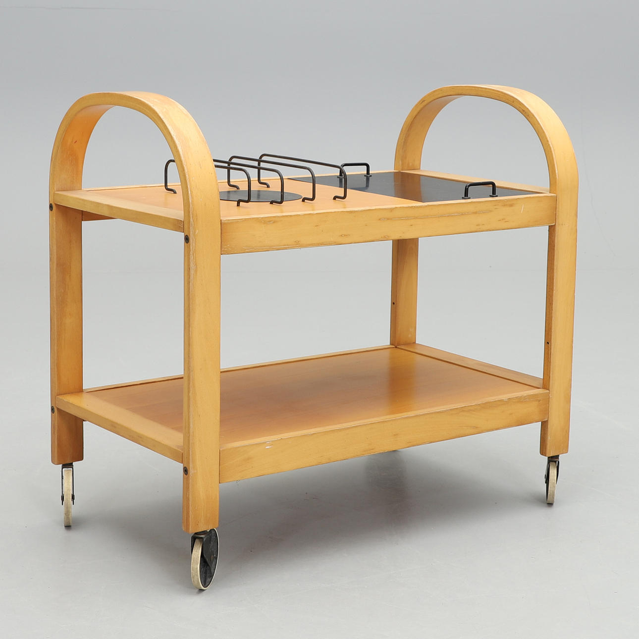 A 1980s/90s serving trolley.