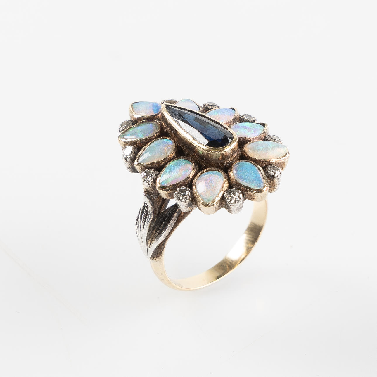 RING, 14K guld.