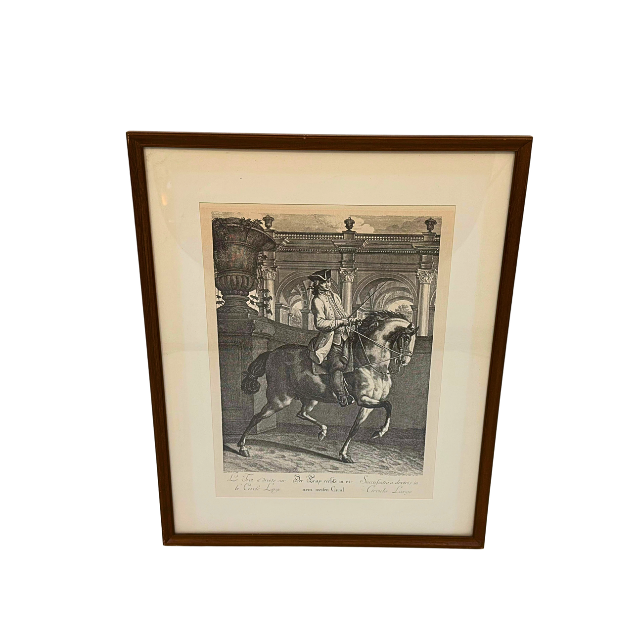 JOHANN ELIAS RIDINGER. GRABADO EN COBRE «LA TRAMPA DE LA DERECHA EN UN ...