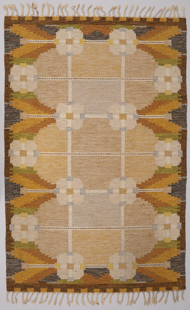 INGEGERD SILOW. YARROW CARPET, “DELLEN”, SIGNED.