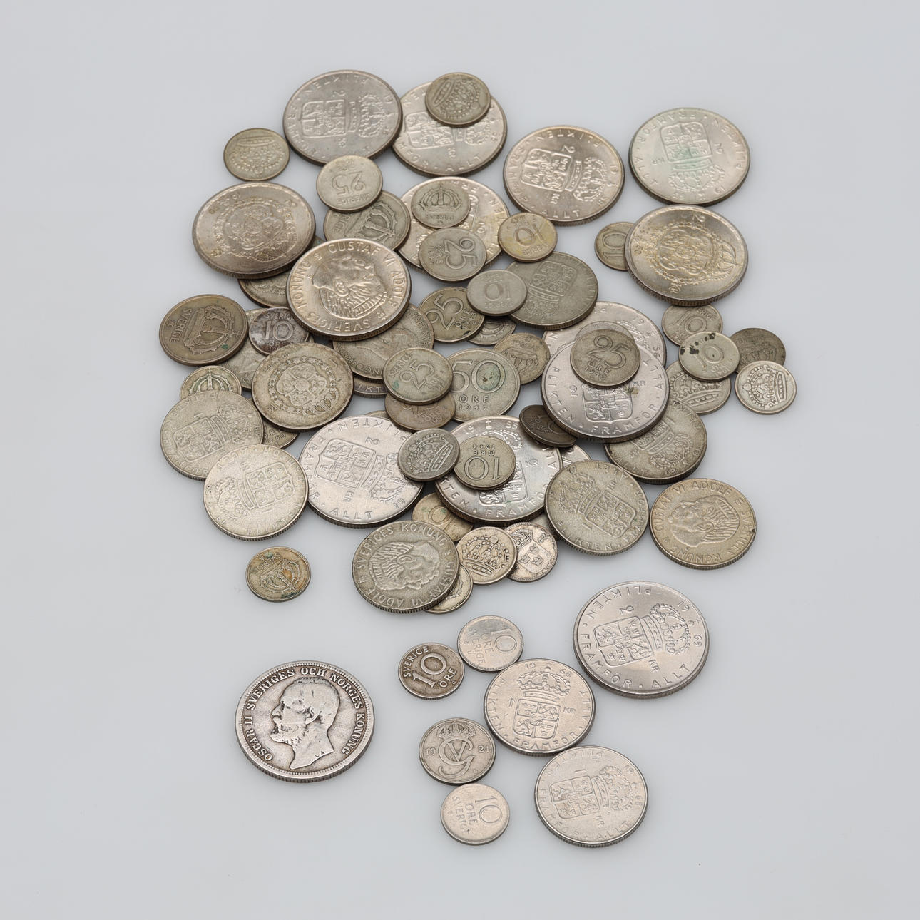 COIN mostly silver gross weight approx. 392 grams.