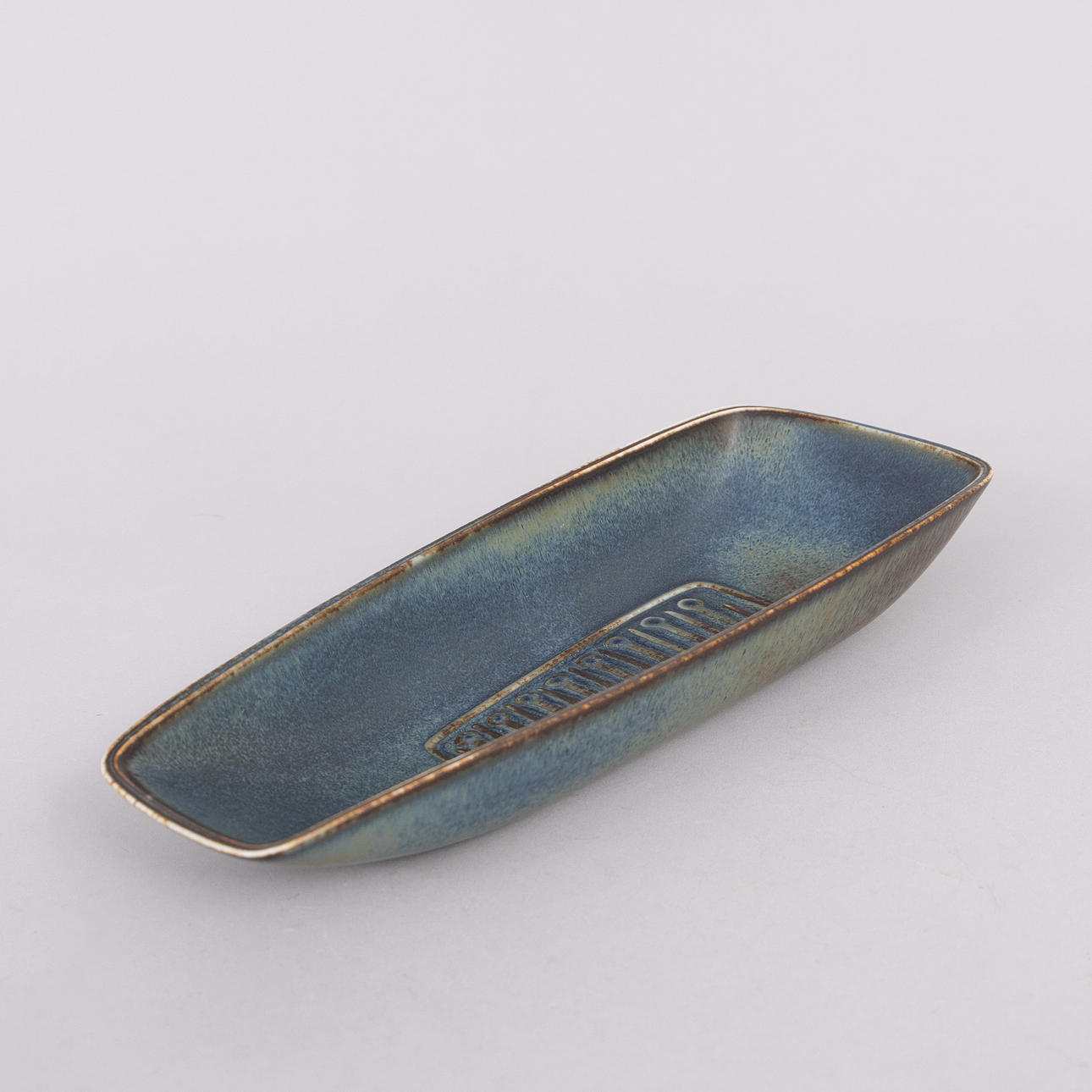 GUNNAR NYLUND. Barrel, stoneware, Rörstrand, signed.