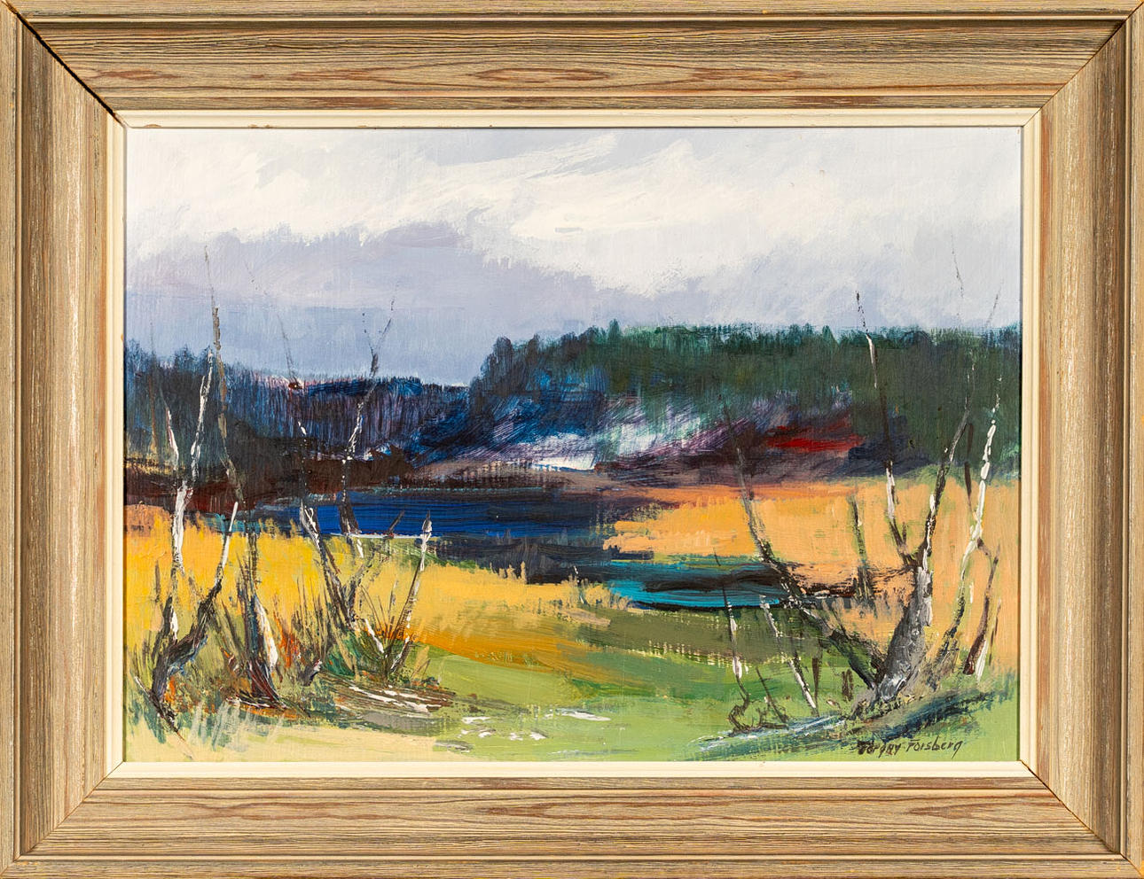 TORGNY FORSBERG. Olja på pannå.