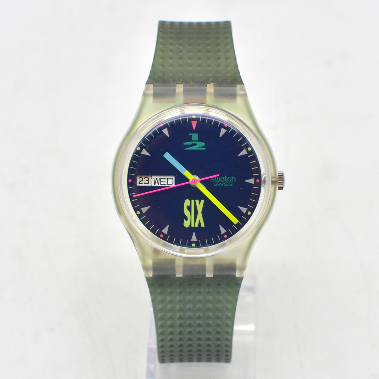 SWATCH, GIRO, GK700, WRISTWATCH, 1991, ETA QUARTZ MOVEMENT 