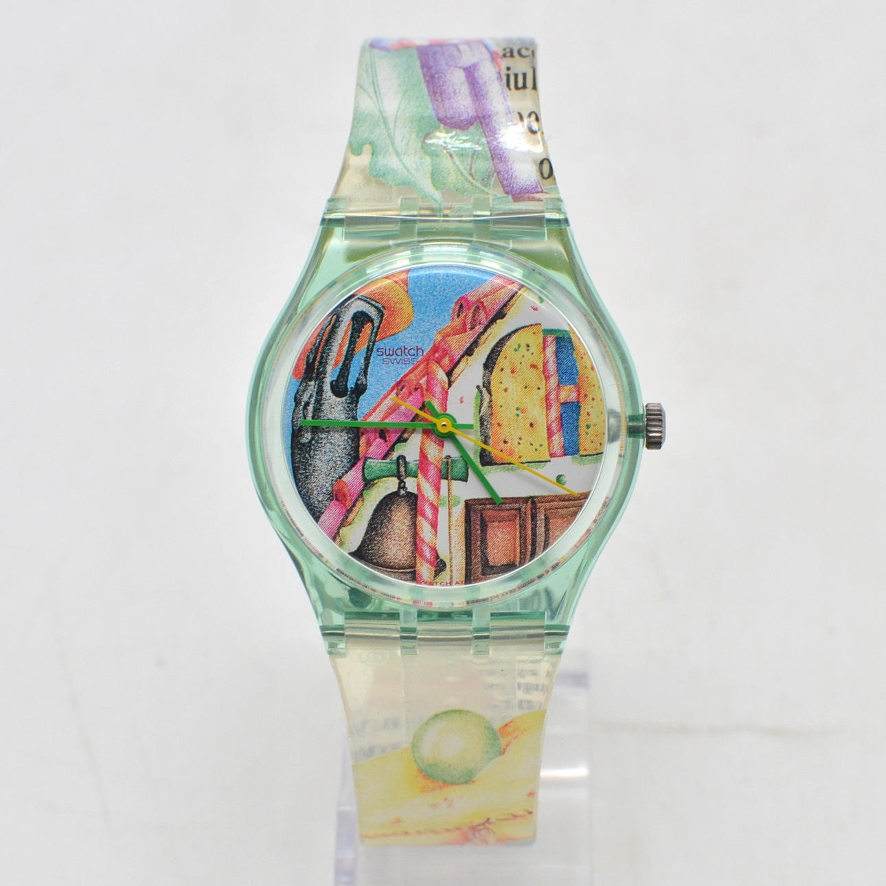 SWATCH, LE CHAT BOTTE, GG123, 1992, WRISTWATCH, ETA QUARTZ 