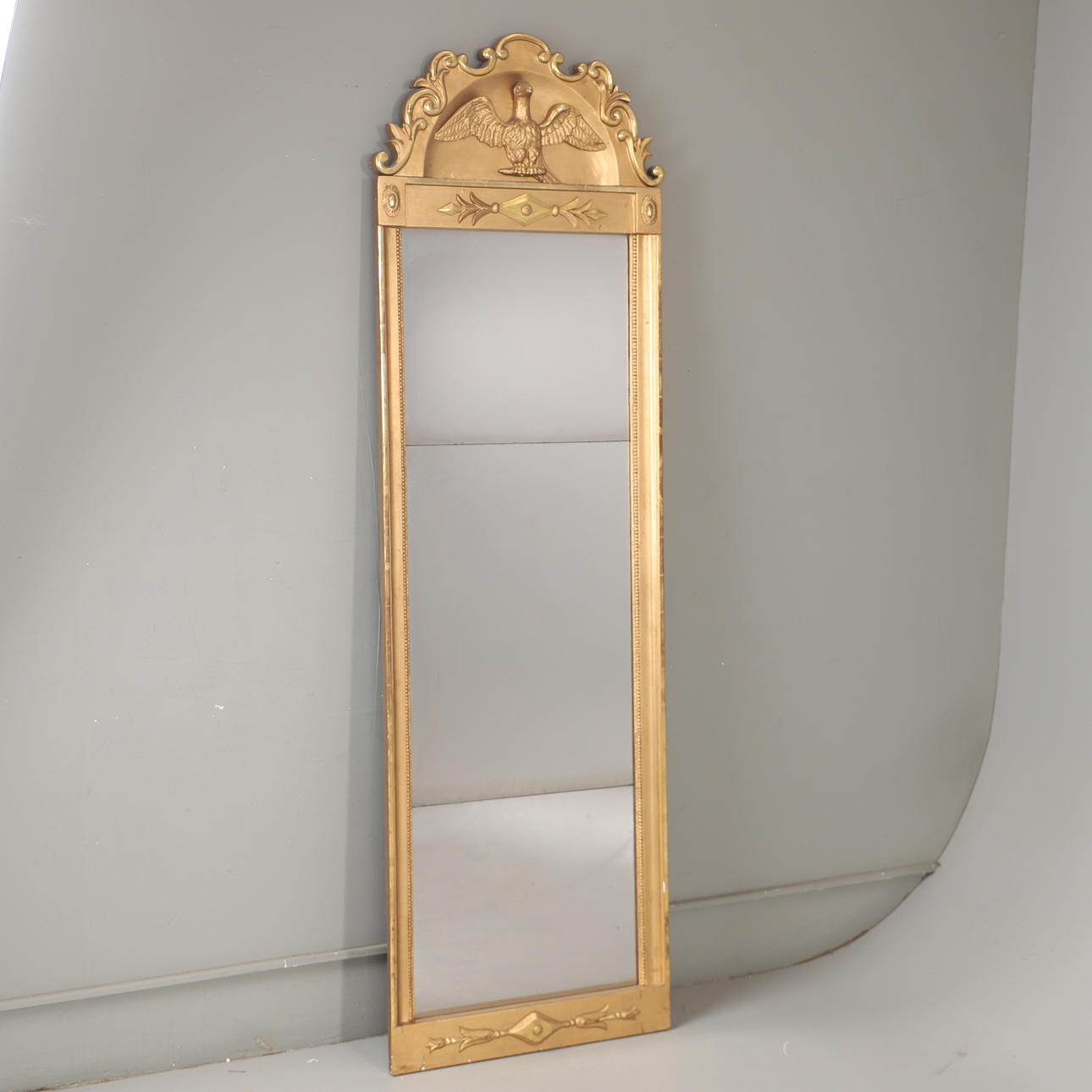 MIRROR, gilt frame, empire.
