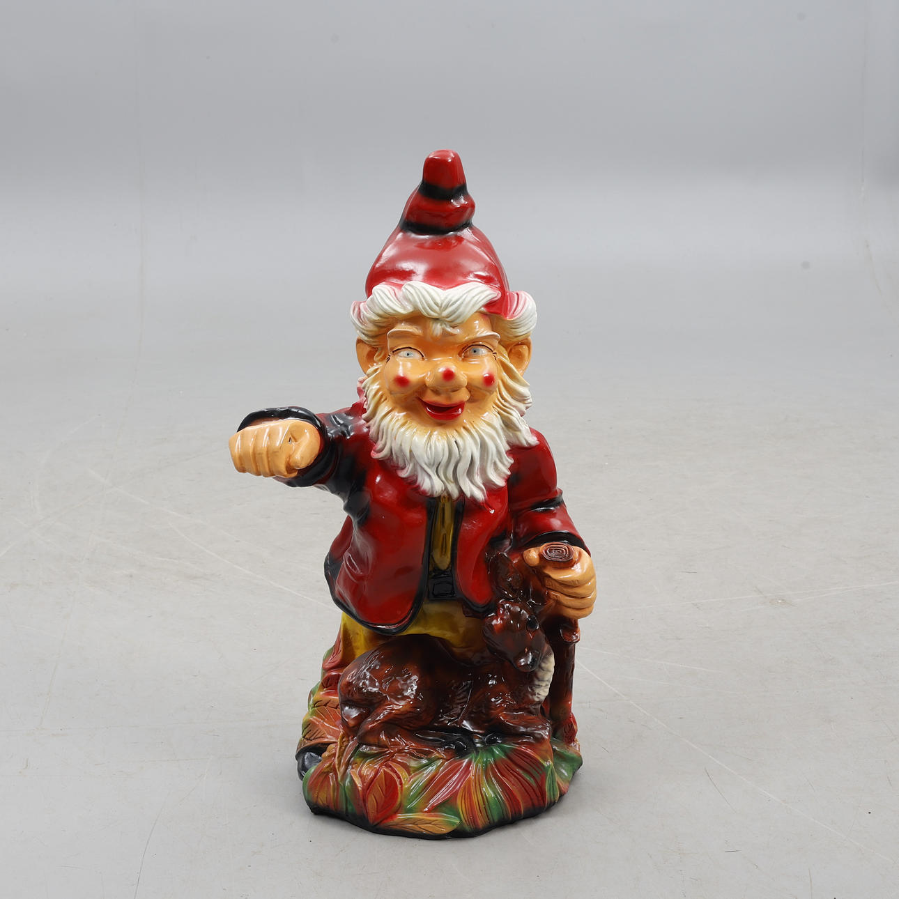 GARDEN GNOME, plastic.