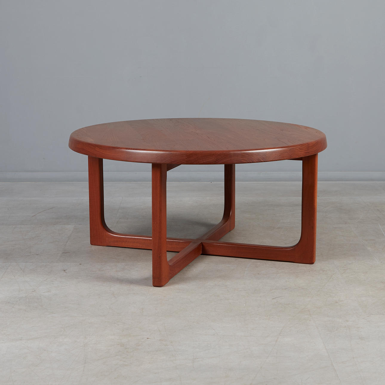 NIELS BACH A/S. Table/coffee table, teak, 1970s, Denmark.
