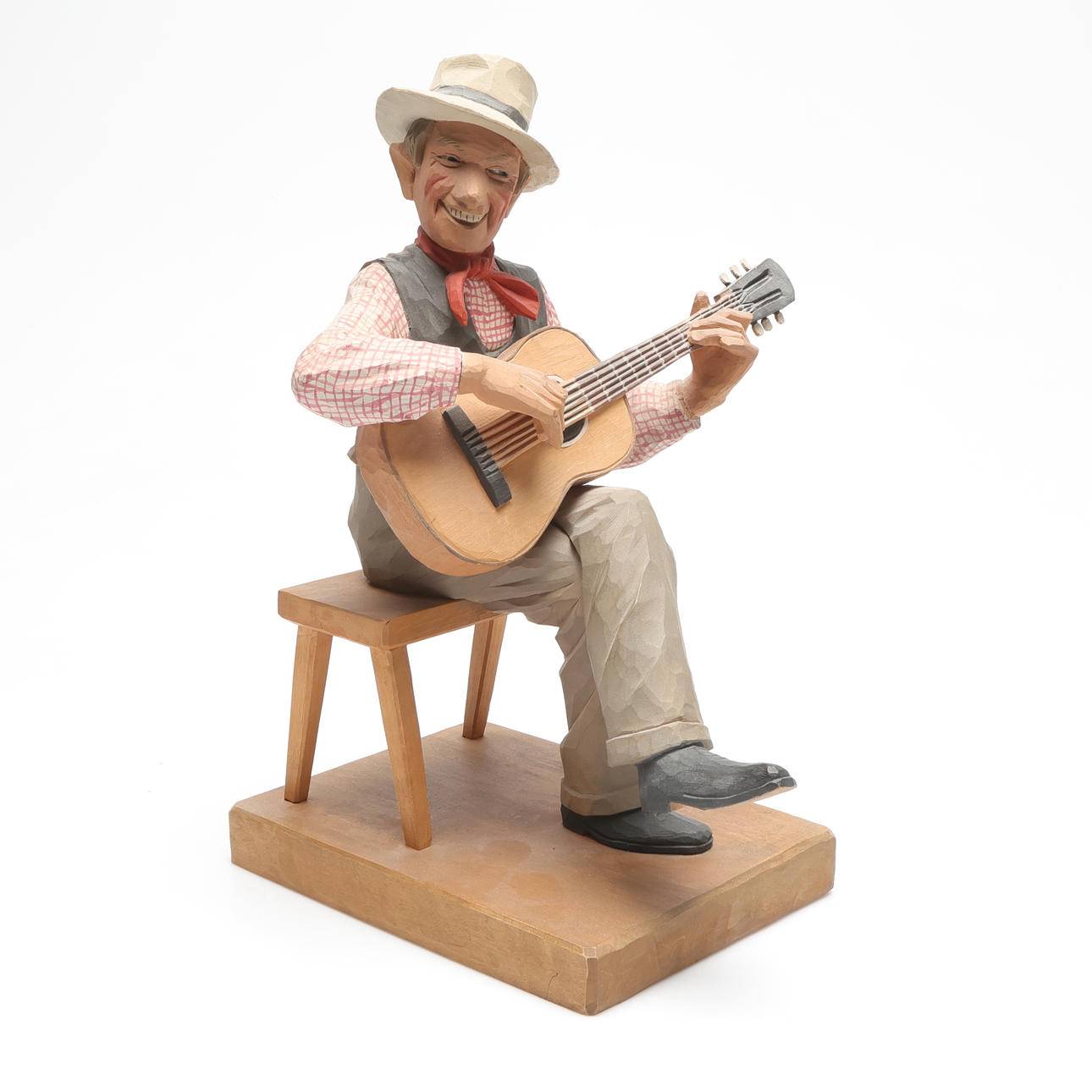 HERMAN ROSELL. Guitar player, signed and dated 1950.