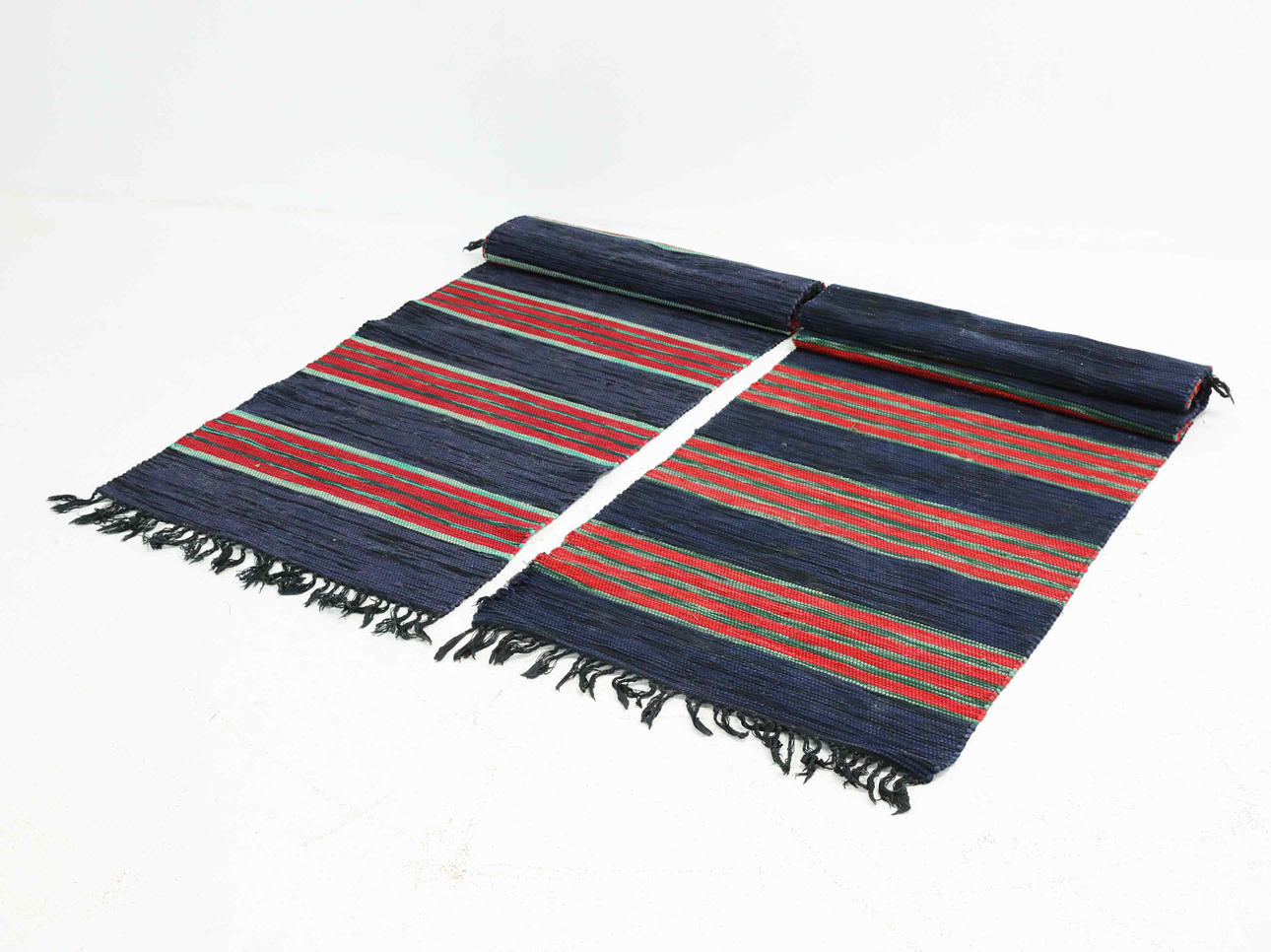 RUNNERS, a pair, 20th century.