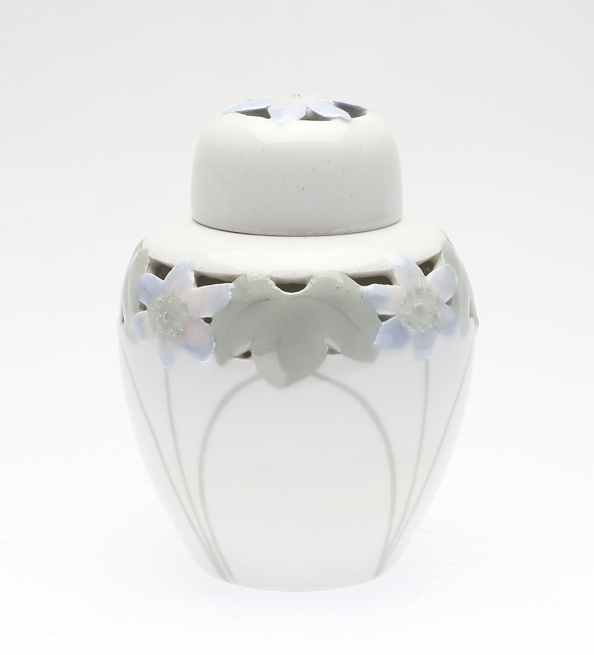 LOCKURNA, porslin, jugend, Mela Anderberg, Rörstrand, tidigt 1900-tal.