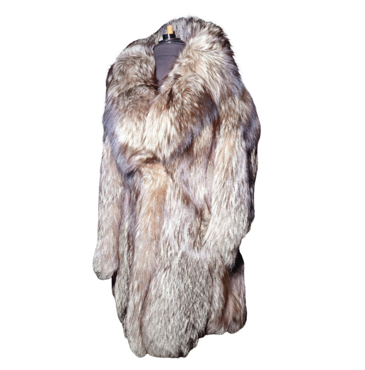 Renard jacket with beautiful fur.