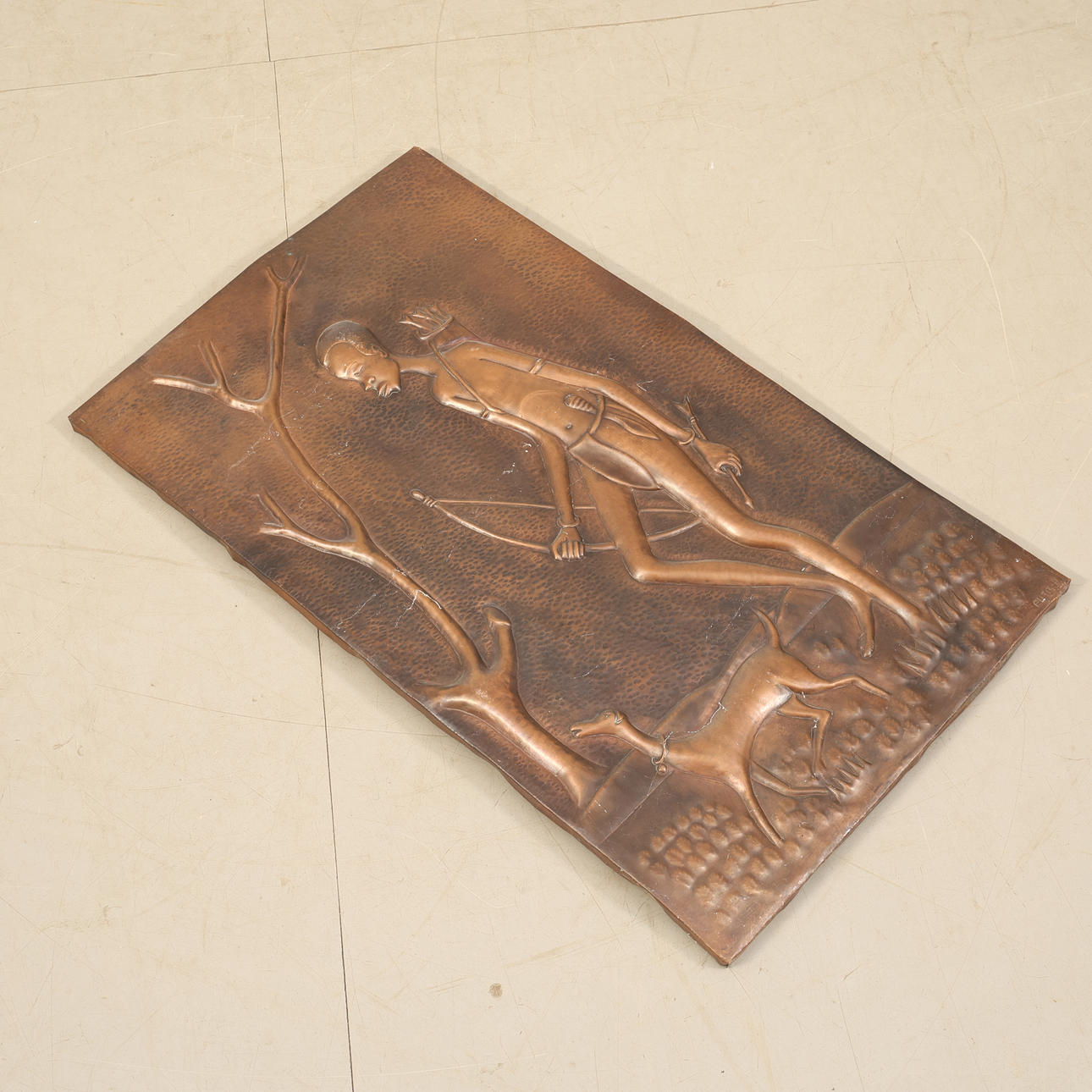 WALL DECORATION, COPPER.