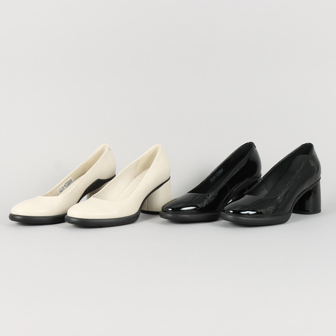 DAMSKOR 2 par, skinn, Ecco Sculpted.