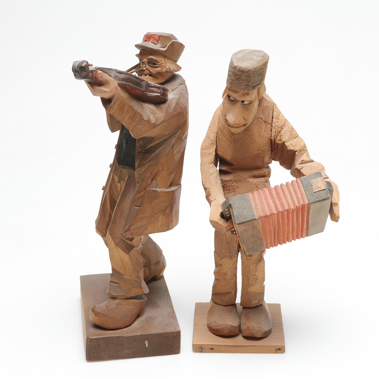 CARL JOHAN TRYGG. 2 sculptures, signed.